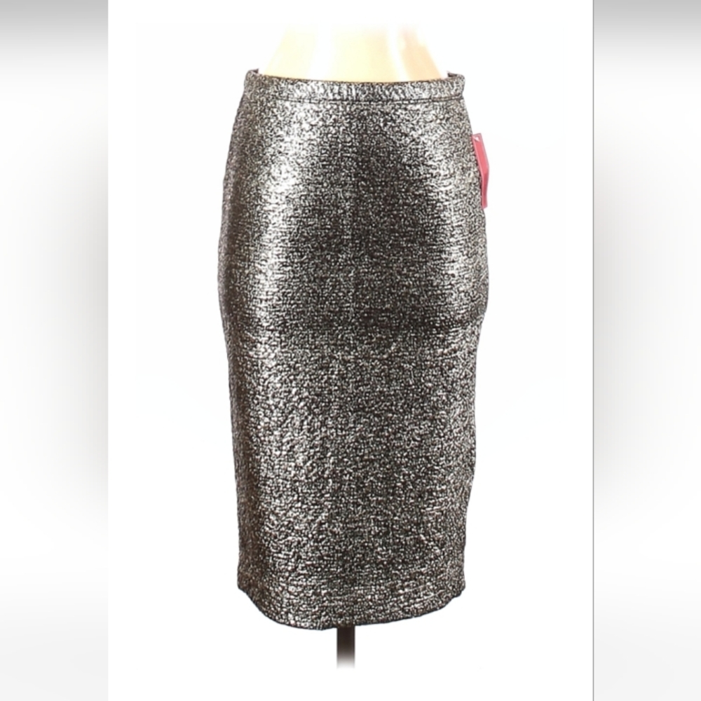 June & Hudson Skirt, Size 1, Silver
